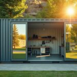 Container als Garage Alternative