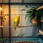 artgerechte Haltung Vogelkäfig