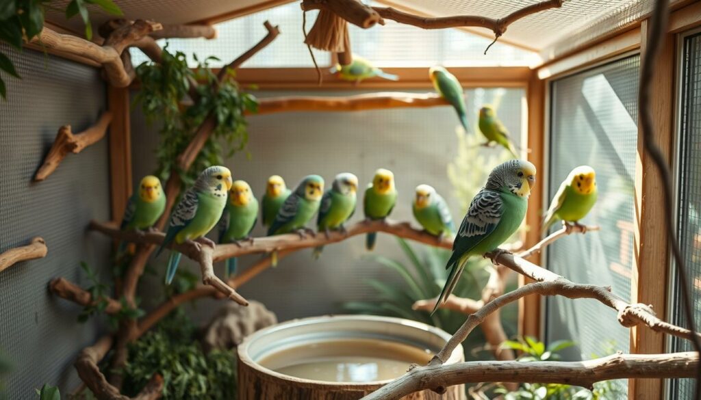 artgerechte Vogelhaltung Wellensittich