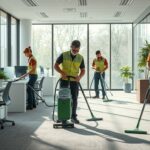 Professionelle Büroreinigung mit modernen Reinigungslösungen