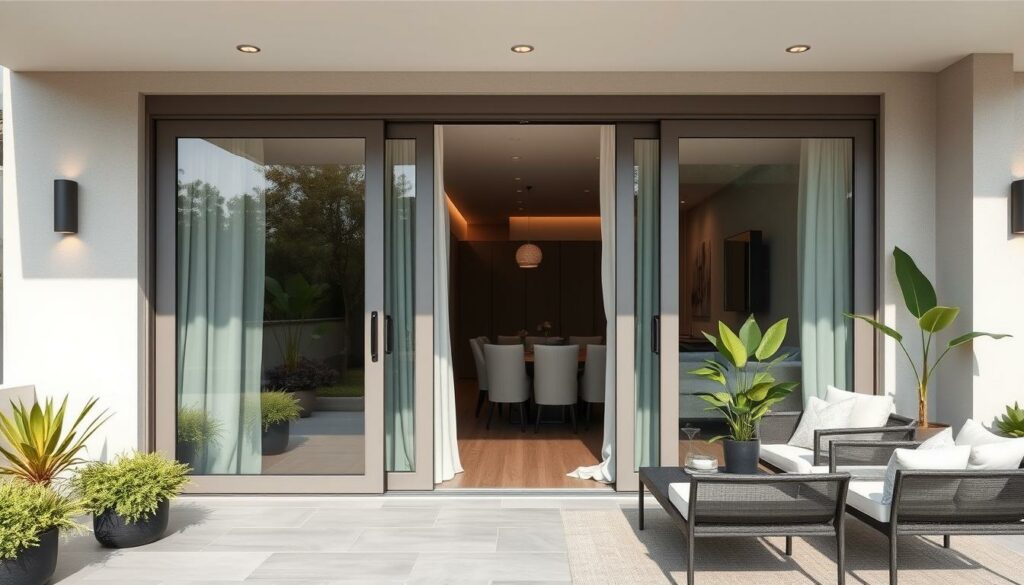 Moderne Terrassentüren für stilvolle Wohnbereiche