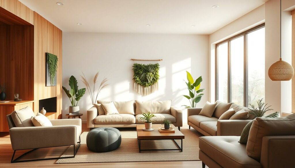 Moderne Wohnraum Gestaltung Trends mit organischen Materialien Moderne Wohnraum Gestaltung Trends mit organischen Materialien