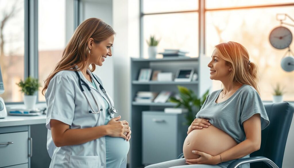 Schwangerschaft Betreuung durch professionelles Fachpersonal