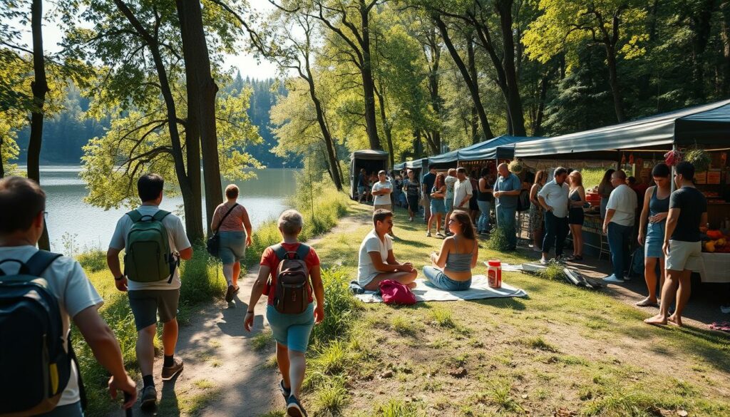 Wochenendaktivitäten für Einheimische in der Region