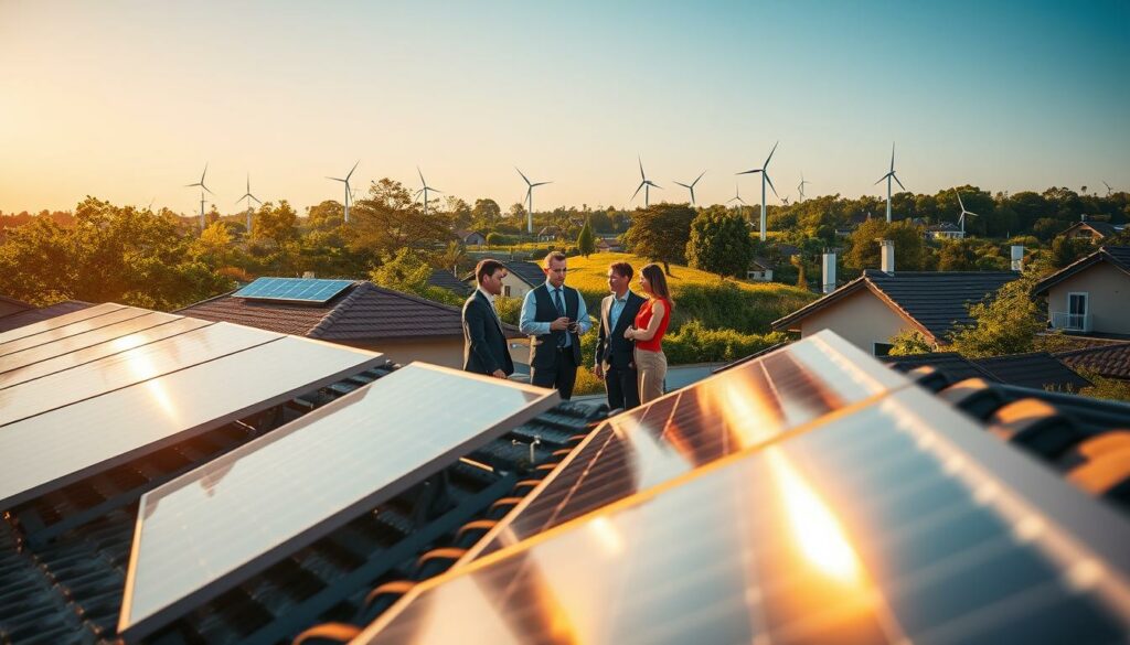 Moderne dezentrale Energieerzeugung mit Solaranlagen Moderne dezentrale Energieerzeugung mit Solaranlagen