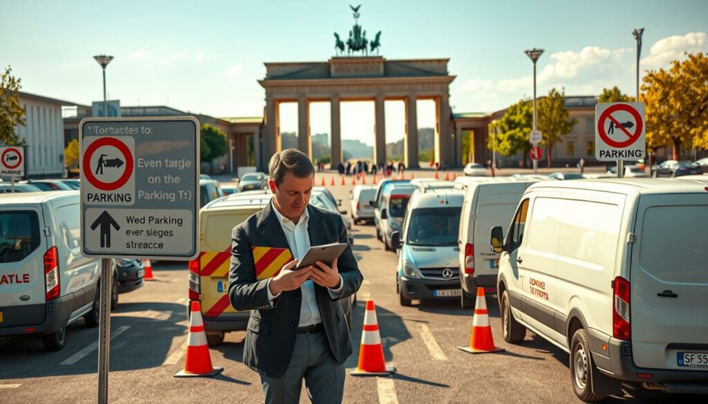 Veranstaltungslogistik Berlin Parkplatz Event