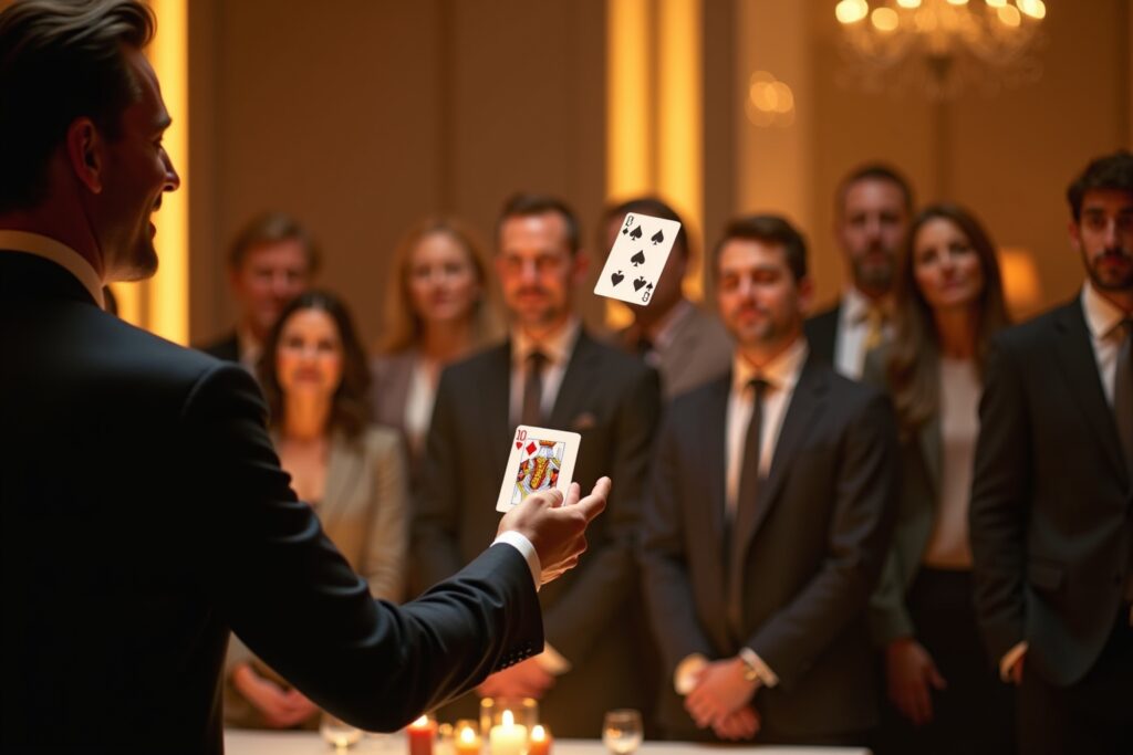 Zauberei als Highlight auf Firmenevents